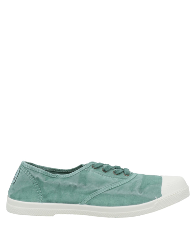 Natural World Sneakers In Sage Green