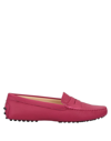 Tod's Loafers In Garnet