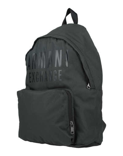 Armani Exchange Backpacks In Military Green