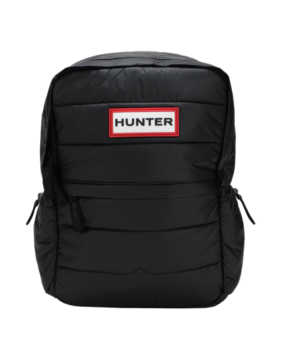 Hunter Puffer Backpack In Black