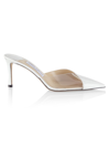 JIMMY CHOO WOMEN'S CLARIA PATENT LEATHER & PVC MULES