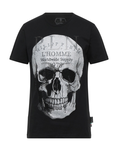 Philipp Plein T-shirts In Black