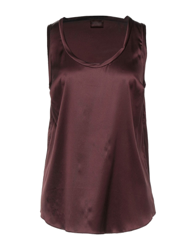 Brunello Cucinelli Tops In Deep Purple