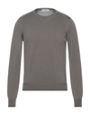 Alpha Studio Sweaters In Dove Grey