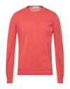 Alpha Studio Sweaters In Red