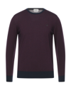 Brooksfield Sweaters In Purple