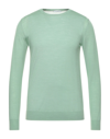 Paolo Pecora Sweaters In Light Green