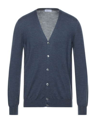 Gran Sasso Cardigans In Slate Blue