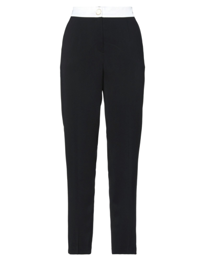 Anna Molinari Pants In Black