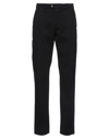 0/ZERO CONSTRUCTION 0/ZERO CONSTRUCTION MAN PANTS BLACK SIZE 28 COTTON, ELASTANE