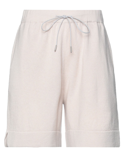 Fabiana Filippi Woman Shorts & Bermuda Shorts Beige Size 2 Cashmere