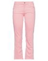 Liu •jo Cropped Pants In Pink