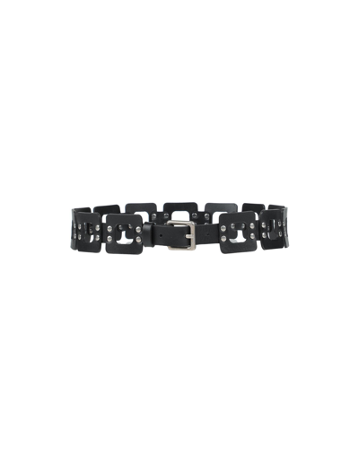 Alberta Ferretti Belts In Black