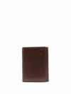 ASPINAL OF LONDON TRI-FOLD LEATHER WALLET