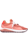 See By Chloé Brett Low-top Runner Sneakers In Pink