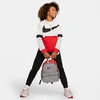 Nike Kids' Brasilia Jdi Mini Backpack In Flat Pewter/flat Pewter/black