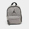 Nike Jordan Air Mini Backpack In Carbon Heather Grey