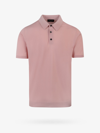 Roberto Collina Cotton Polo Shirt - Atterley In Pink