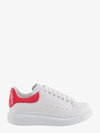 Alexander Mcqueen Leather Oversize Sneakers - Atterley In Pink