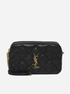 SAINT LAURENT BECKY YSL-LOGO QUILTED LEATHER MINI BAG