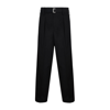 Sacai Straight-leg Tailored Trousers In Black