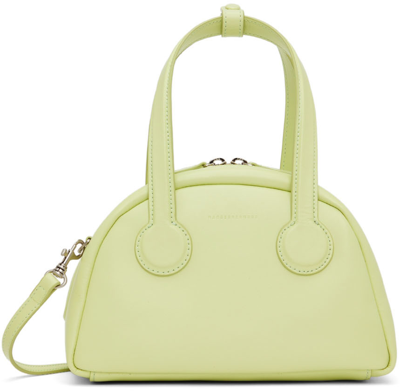 Marge Sherwood Green Bami Top Handle Bag In Apple Mint