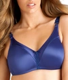 Bali Double Support Wire-free Bra In Blue Cobalt