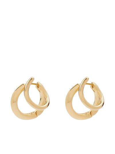 Panconesi Gold Vermeil Stellar Hoop Earrings