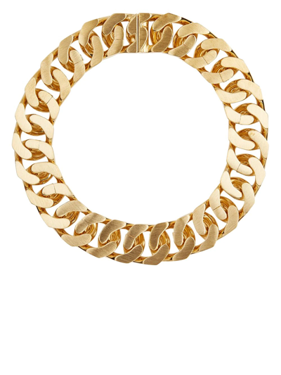 Givenchy Xl Curb Chain Necklace In Or