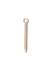 MARIA TASH 18KT ROSE GOLD ETERNITY BAR DIAMOND CHARM