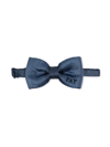FAY WOVEN EMBROIDERED-LOGO BOW TIE
