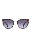 RAG & BONE 56MM GRADIENT CAT EYE SUNGLASSES