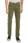 Frame L'homme Slim-fit Stretch Lyocell-blend Trousers In Ivy