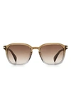 Rag & Bone 52mm Square Sunglasses In Brown