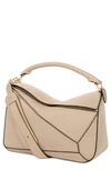 LOEWE PUZZLE MEDIUM LEATHER SHOULDER BAG