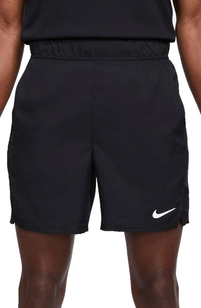 Nike Tennis Dri-fit Victory 7 Inch Shorts In Black