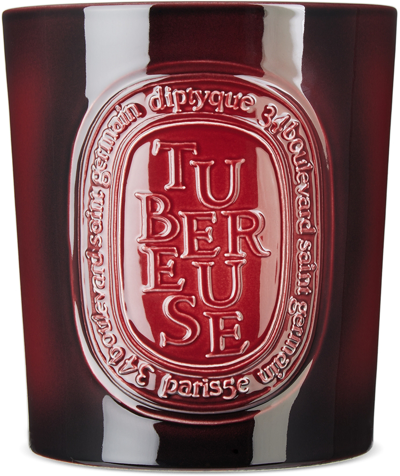 Diptyque Red Tubéreuse Interior & Exterior Candle, 1500 G In Na