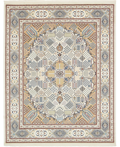 Bayshore Home Zara Zar4 8' X 10' Area Rug In Ivory
