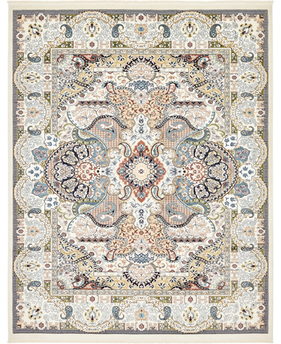 Bayshore Home Zara Zar2 8' X 10' Area Rug In Ivory