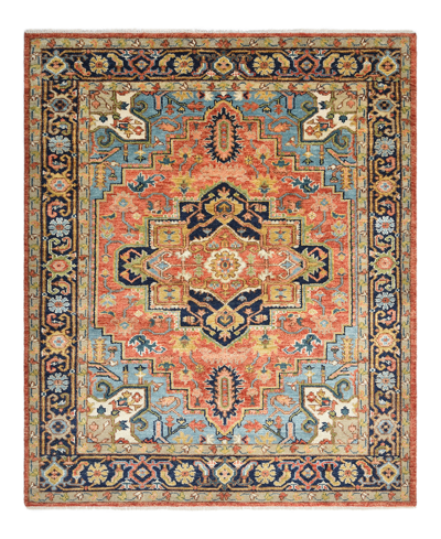 Timeless Rug Designs Miranda S3363 5' X 8' Area Rug In Rust