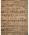 Nourison Silken Allure Slk10 Multi 5'6" X 8' Area Rug In Multi