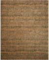 Nourison Silken Allure Slk20 Silver 5'6" X 8' Area Rug In Silver