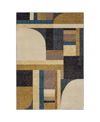 Jhb Design Strada Str01 6'7" X 9'6" Area Rug In Gold-tone