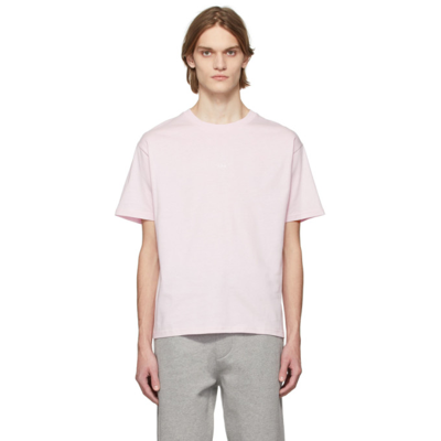 Apc Pink Kyle T-shirt In Pale Pink