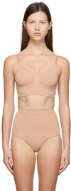 Skims Sculpting Bra In Clay