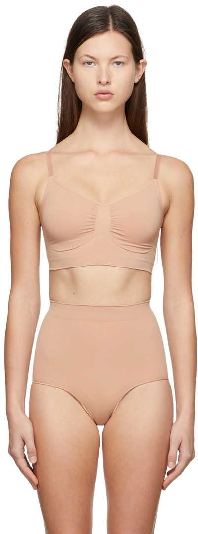 Skims Sculpting Bra In Nude (lingerie)