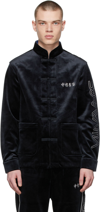 LI-NING BLACK VELVET TANG JACKET