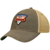 LEGACY ATHLETIC GRAY AUBURN TIGERS LEGACY POINT OLD FAVORITE TRUCKER SNAPBACK HAT