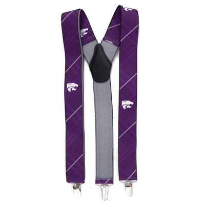 Eagles Wings Men's Purple Kansas State Wildcats Suspenders