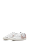 Nike Women's Blazer Low '77 Jumbo Shoes In White/pink Oxford/whisper White